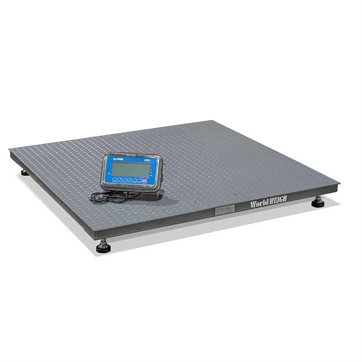 High Strength Stainless Steel Double Deck Floor Scale 0.5~10T
